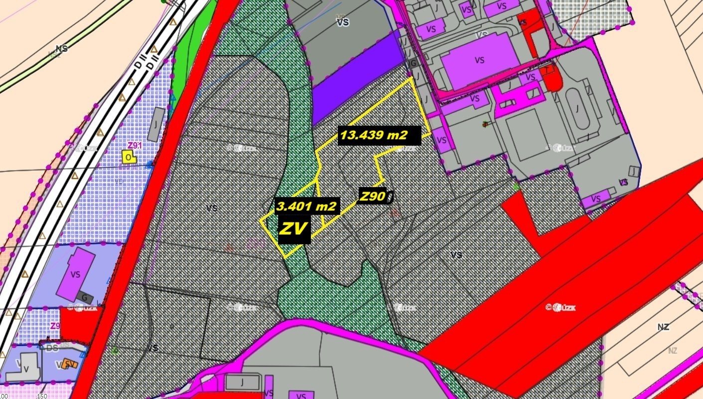 Prodej komerčního pozemku 16.840 m², Mníšek pod Brdy