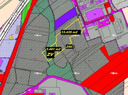 Prodej pozemku pro komerční výstavbu, 14 343 m²