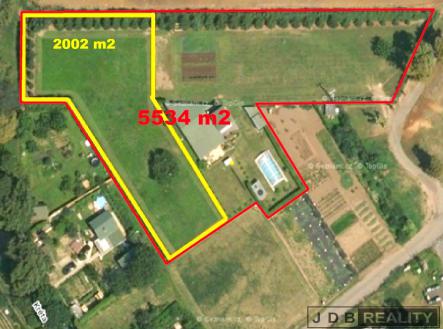 Prodej - pozemek, zahrada, 2 002 m²