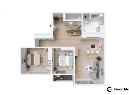 Prodej bytu, 3+kk, 90 m²