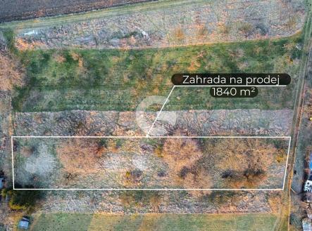 Prodej pozemku, zahrada, 1 840 m²