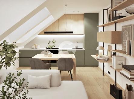 Prodej bytu, 3+kk, 69 m²
