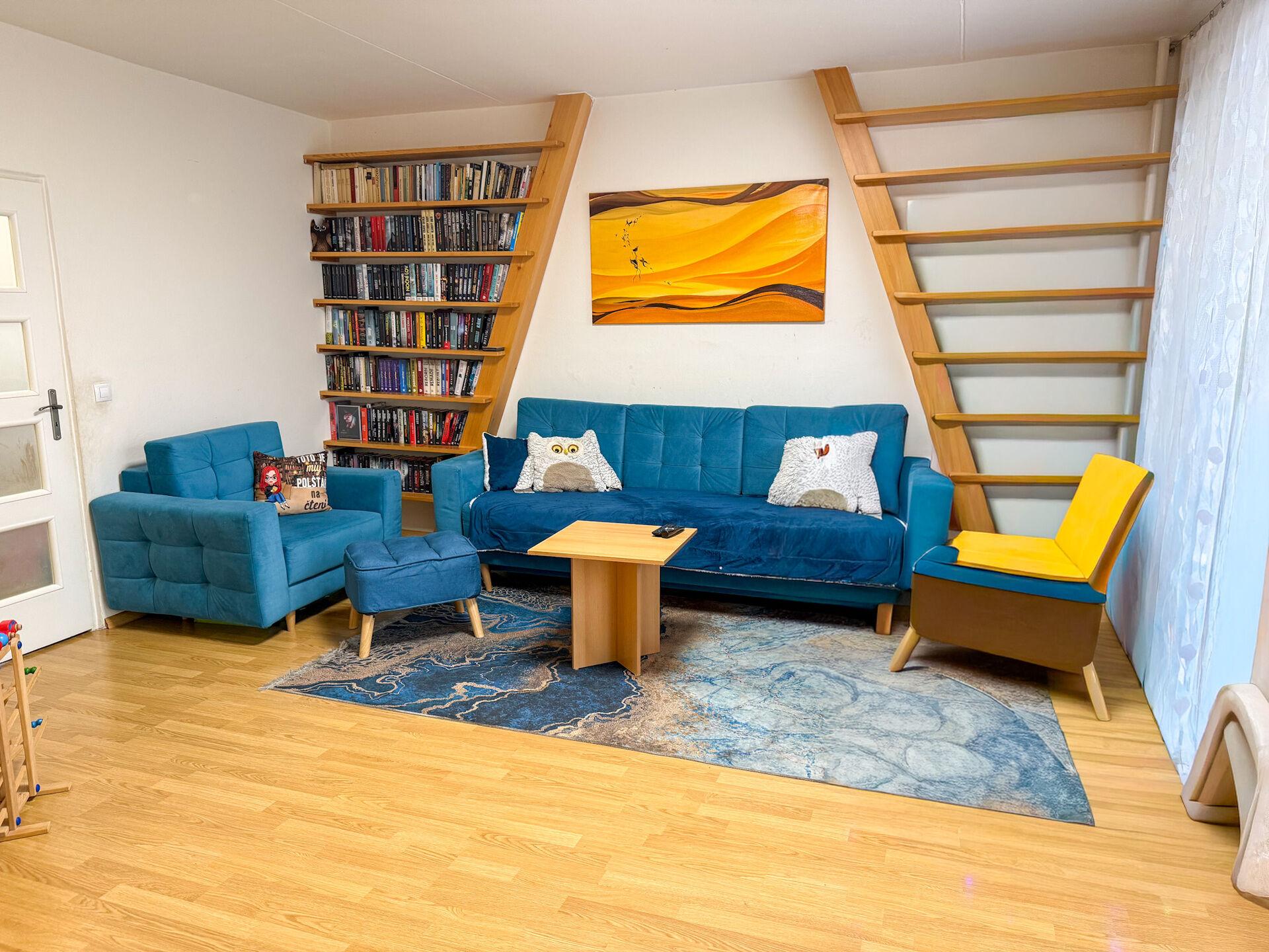 Prostorný byt 4+1 s lodžií, ideální pro rodinu v Brně, ul. Blatnická