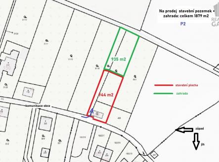 Prodej pozemku pro bydlení, 1 878 m²