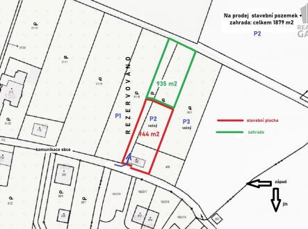 Prodej pozemku pro bydlení, 1 878 m²