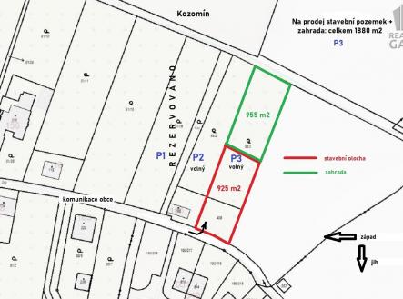 Prodej pozemku pro bydlení, 1 880 m²