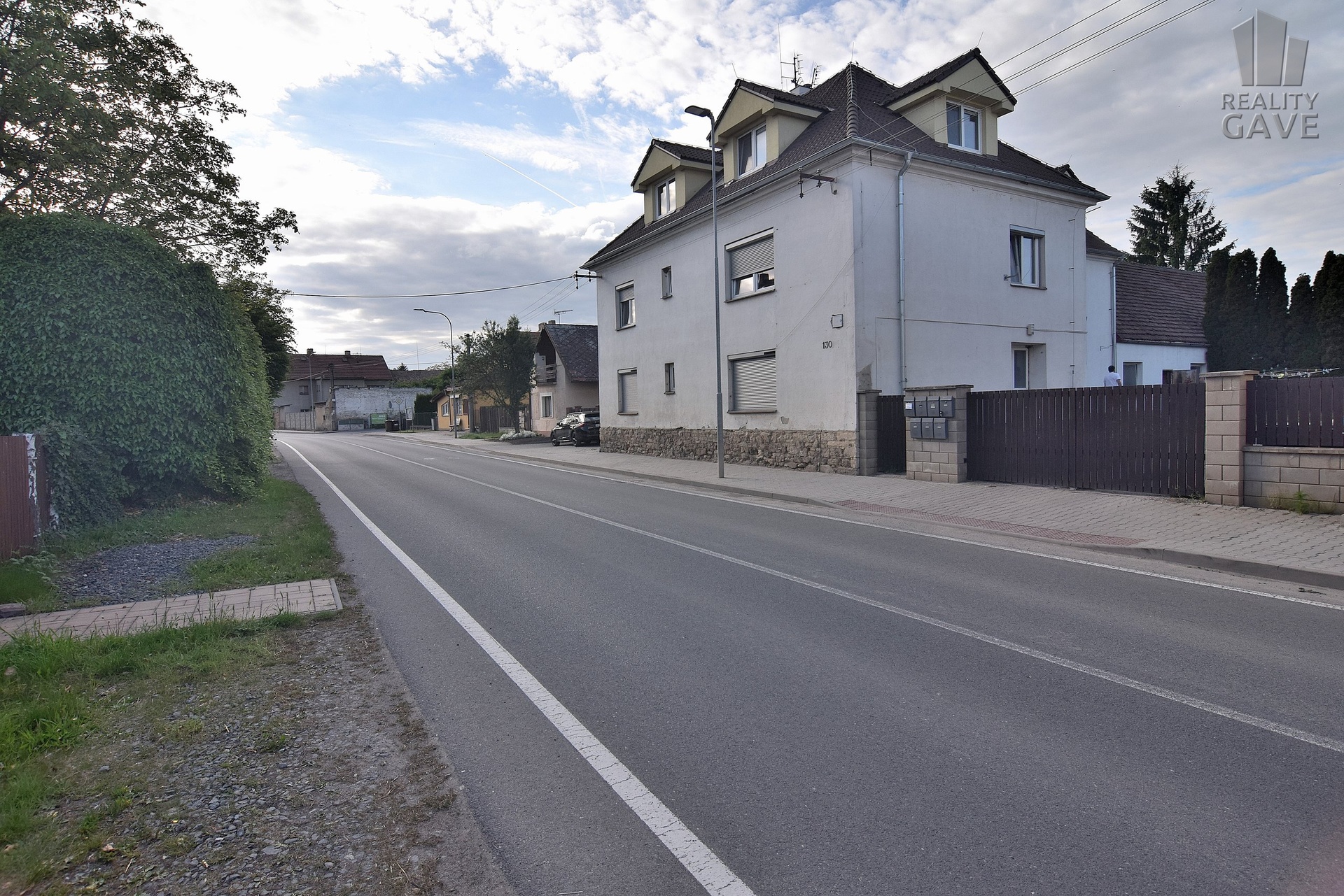pohled z ulice Hlavní