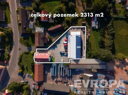 Prodej - komerční objekt, průmyslový areál, 778 m²