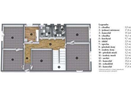 Prodej - kanceláře, 778 m²