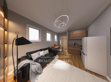 Prodej bytu, 1+kk, 21 m²
