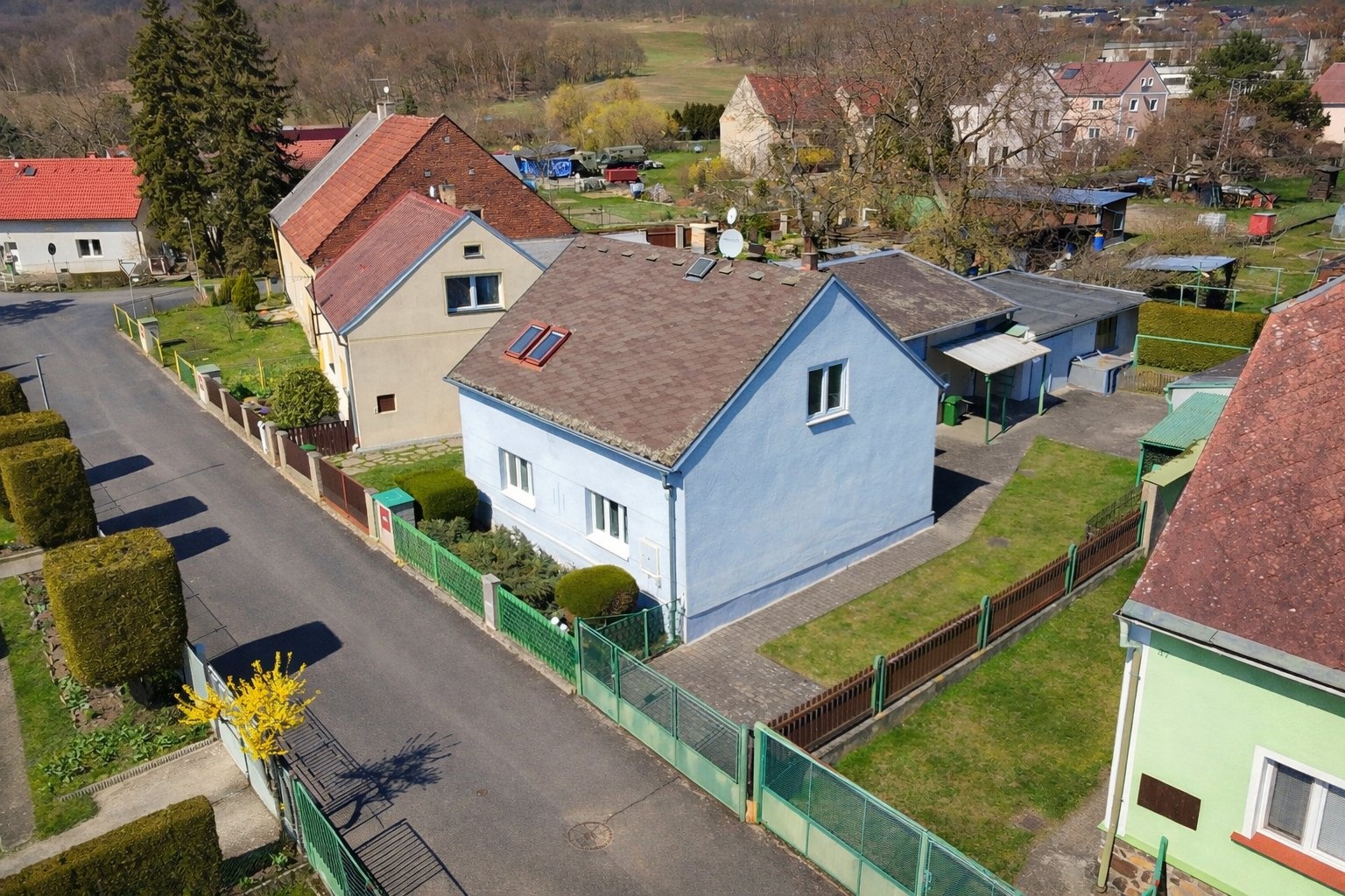 Prodej, rodinný dům, 120 m2, Zelená, Málkov, okr. Chomutov