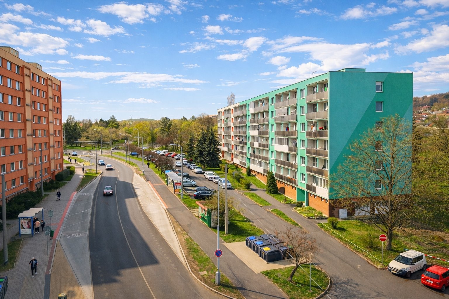 Prodej, byt, 3+1, 76 m2, osobní vlastnictví, Chomutov, Březenecká ul.