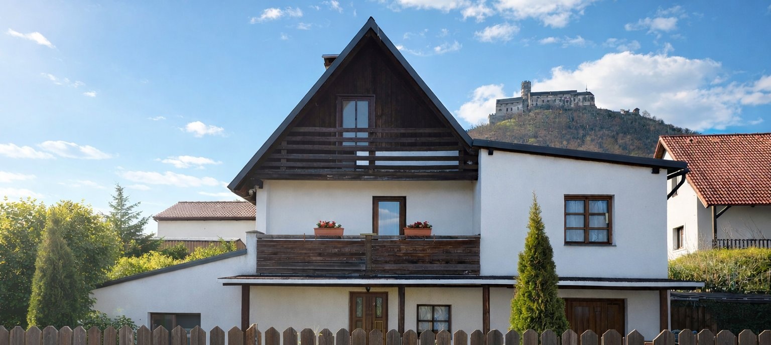 Prodej domu s výhledem na hrad