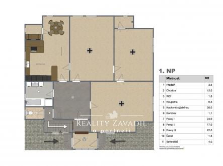 Prodej domu/vily, 216 m²