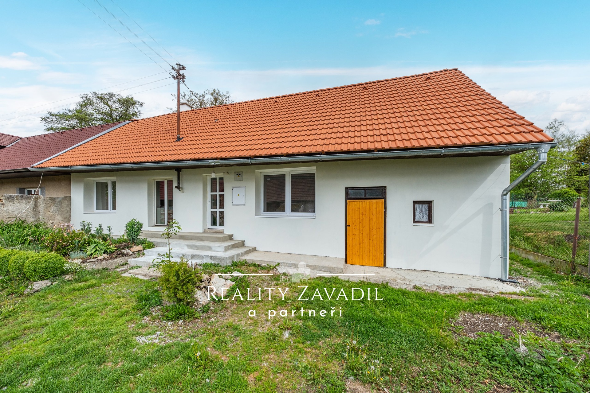 Jižní strana domu