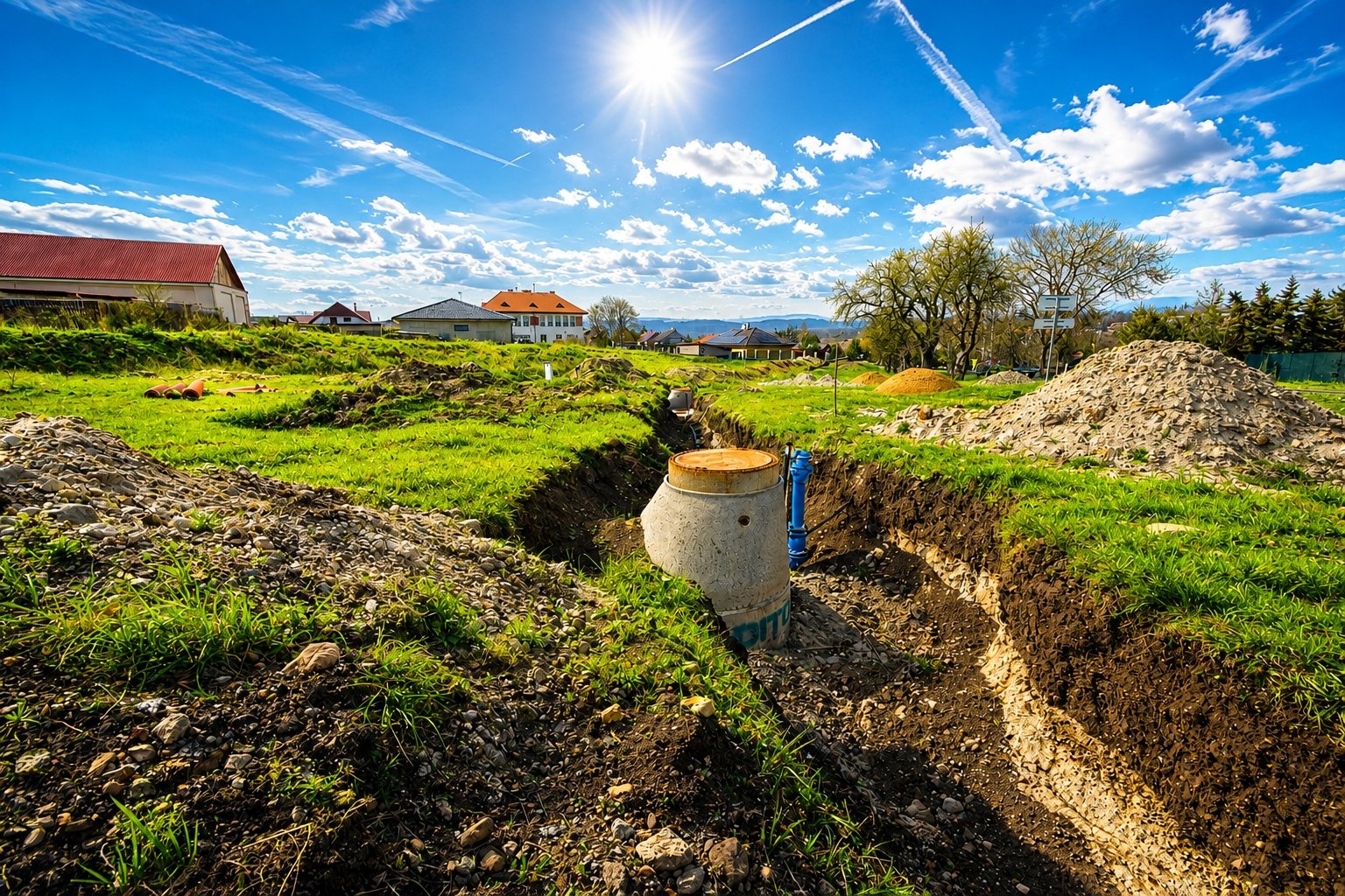 Pozemek k výstavbě domu, 1.244 m2, Březno u Chomutova