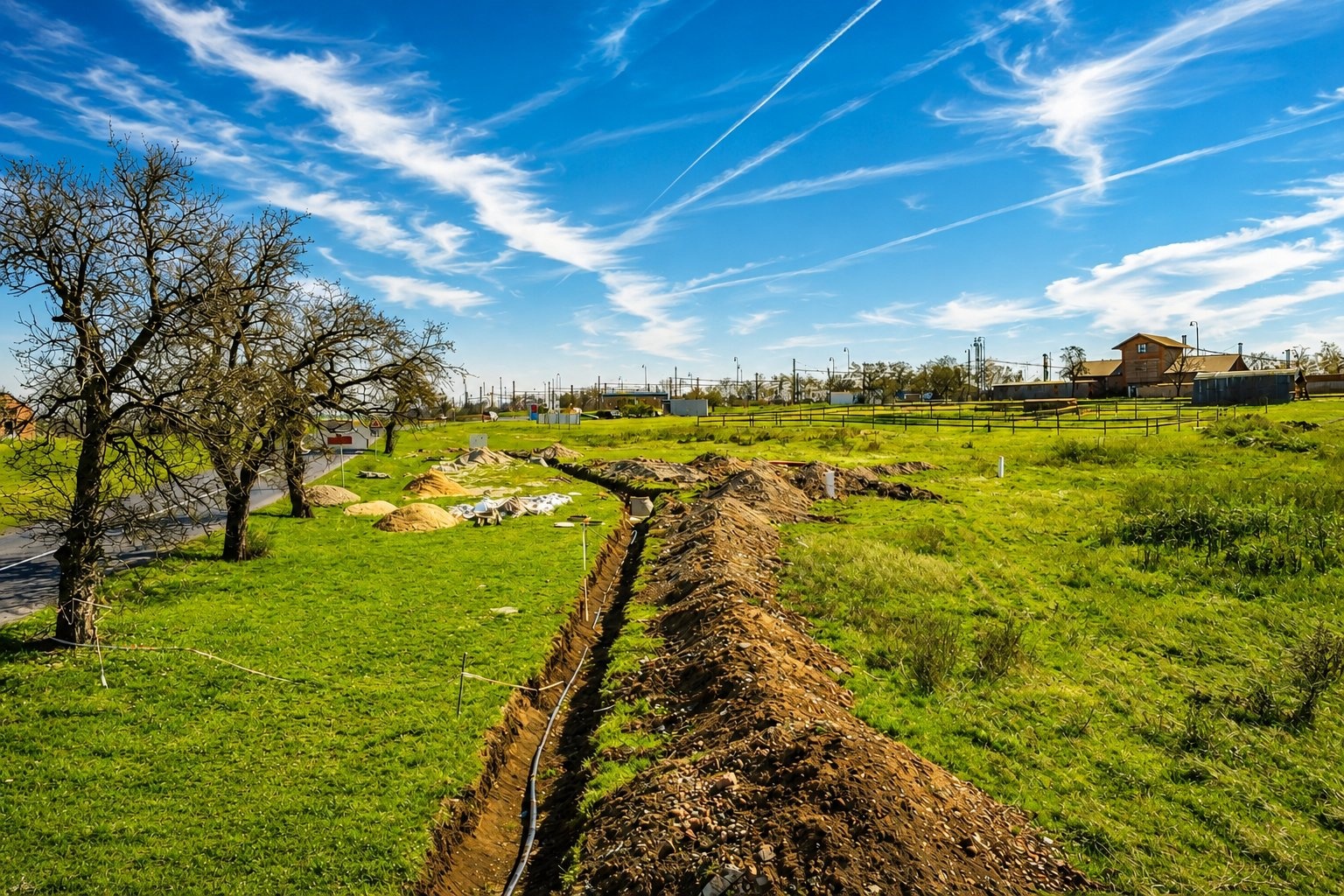 Pozemek k výstavbě domu, 1.244 m2, Březno u Chomutova