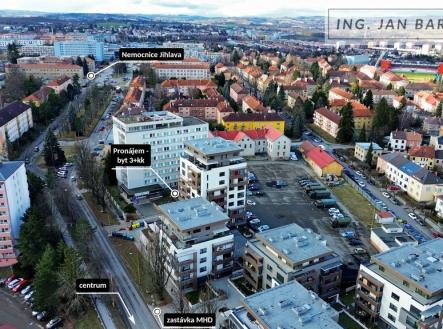 Pronájem bytu, 3+kk, 83 m²