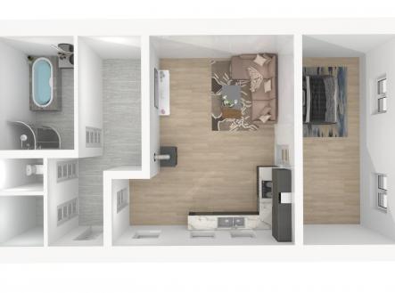 Prodej bytu, 2+kk, 65 m²