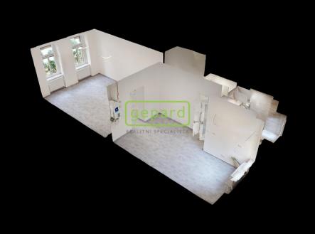 Prodej bytu, 2+kk, 54 m²