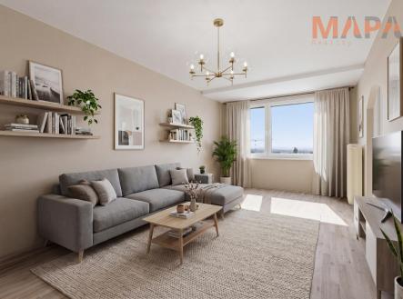 Prodej bytu, 3+1, 77,4 m²