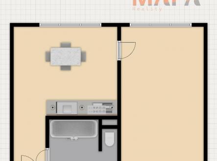 Prodej bytu, 1+1, 35 m²