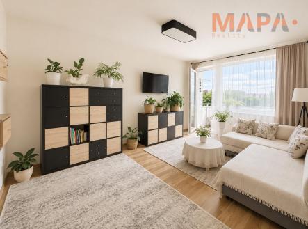 Prodej bytu, 2+1, 61 m²