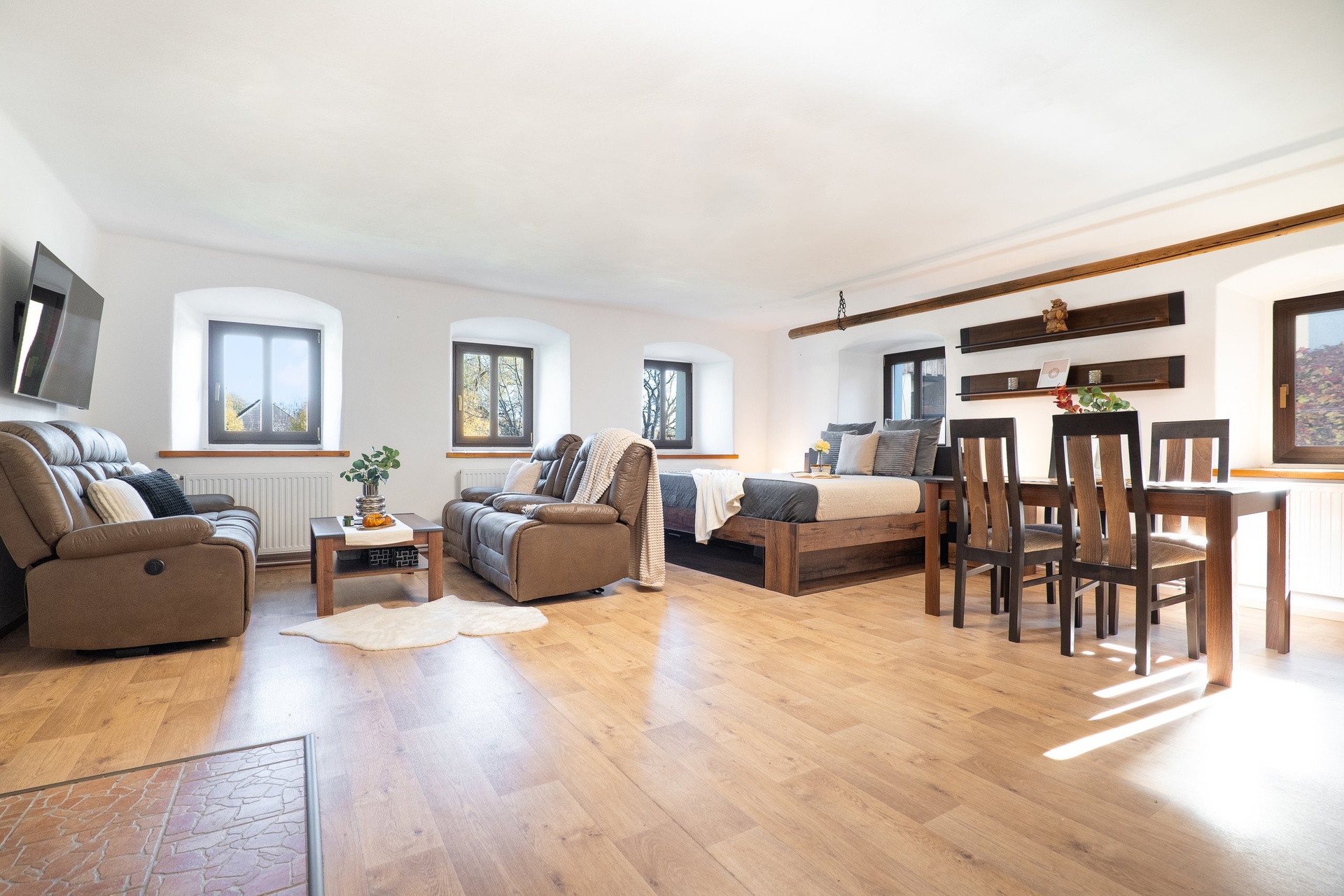 Obývací pokoj v přízemí