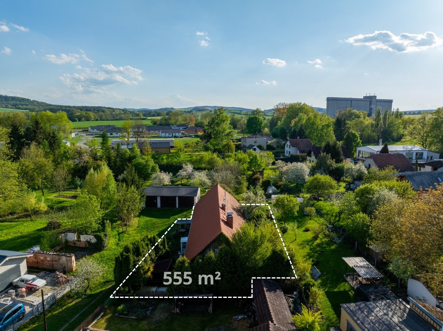 Zakreslení hranice pozemku