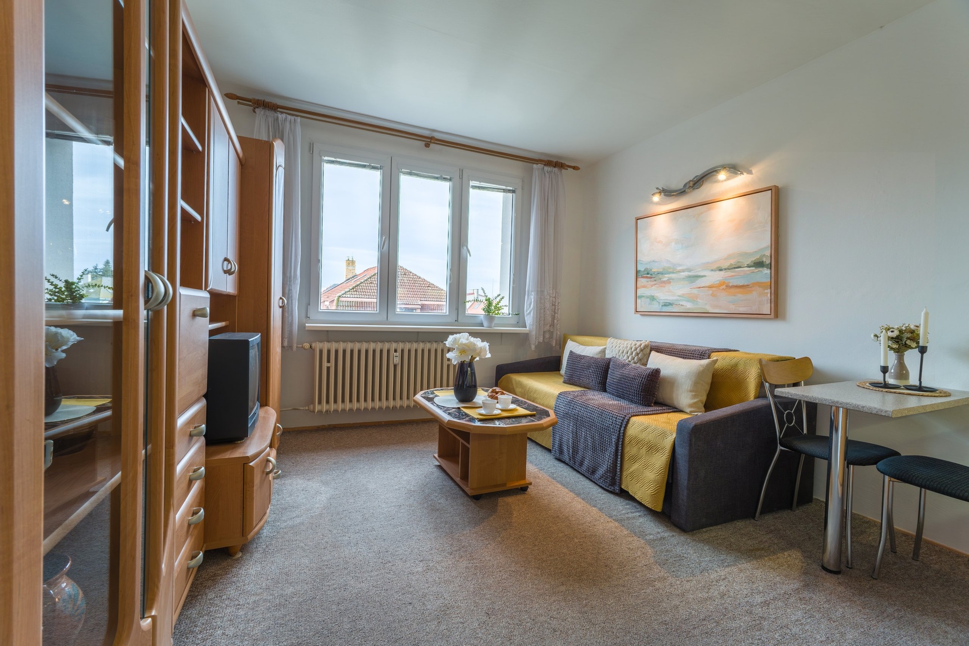 Obývací pokoj od chodby