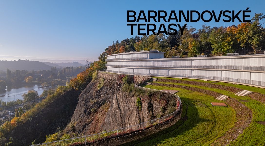 Terasy - směrem ke Zbraslavi