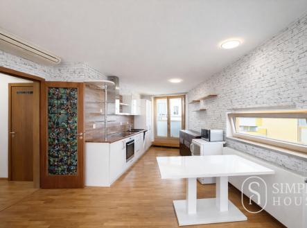 Pronájem bytu, 3+kk, 100 m²