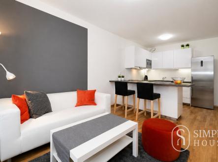 Pronájem bytu, 2+kk, 53 m²