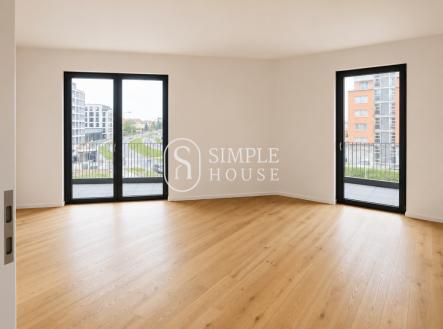 Pronájem bytu, 2+kk, 79 m²