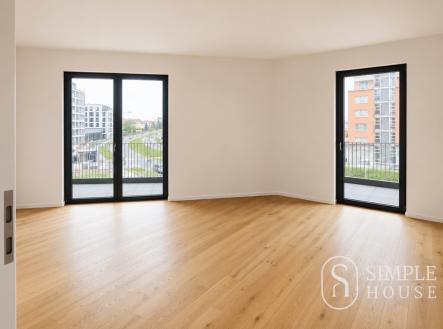 Pronájem bytu, 2+kk, 79 m²