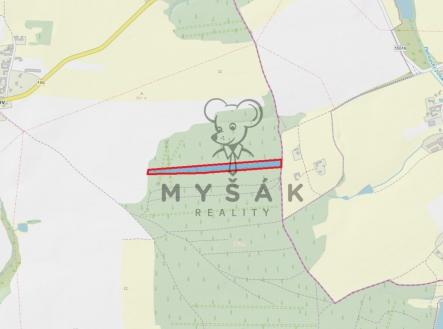 Prodej pozemku, les, 18 645 m²