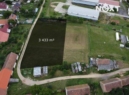 Prodej pozemku pro komerční výstavbu, 3 433 m²