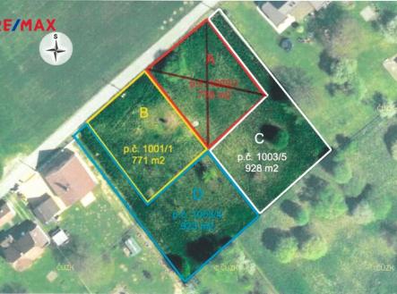 Prodej - pozemek pro bydlení, 931 m²