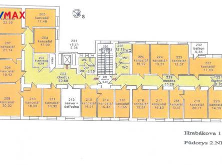 Pronájem - kanceláře, 346 m²