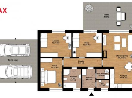 Prodej domu/vily, 91 m²