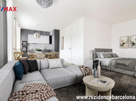 Prodej bytu, 1+kk, 45 m²