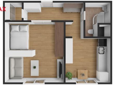 Prodej bytu, 1+1, 38 m²