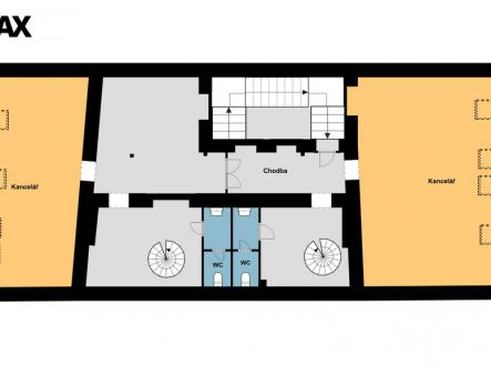 Pronájem kanceláře, 240 m²