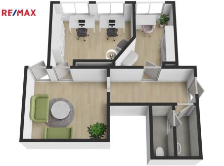 Pronájem kanceláře, 19 m²