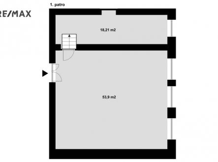 Pronájem kanceláře, 78 m²