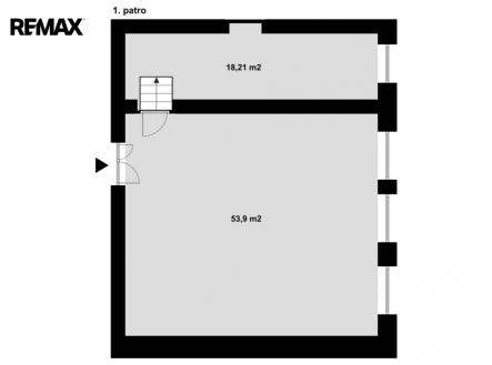 Pronájem kanceláře, 78 m²