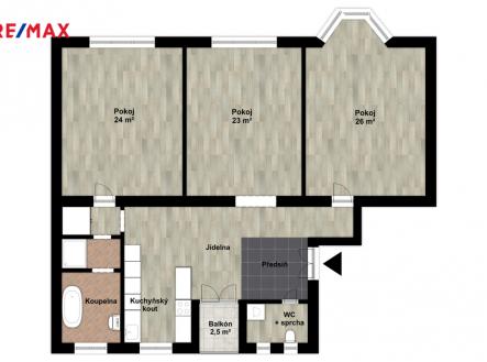 Prodej bytu, 3+1, 112 m²