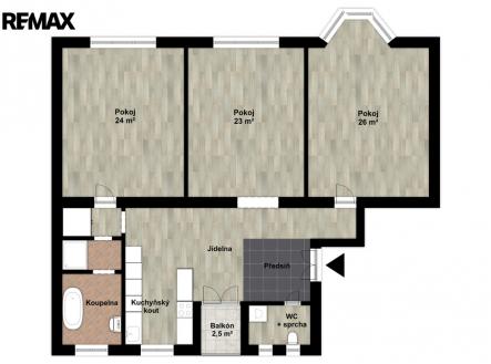 Prodej bytu, 3+1, 112 m²
