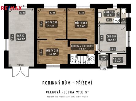 Prodej domu/vily, 184 m²