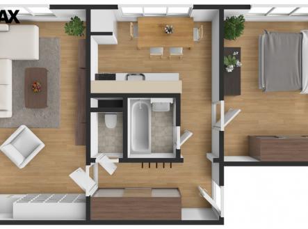 Prodej bytu, 2+1, 50 m²